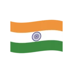 Die Flagge von Indien