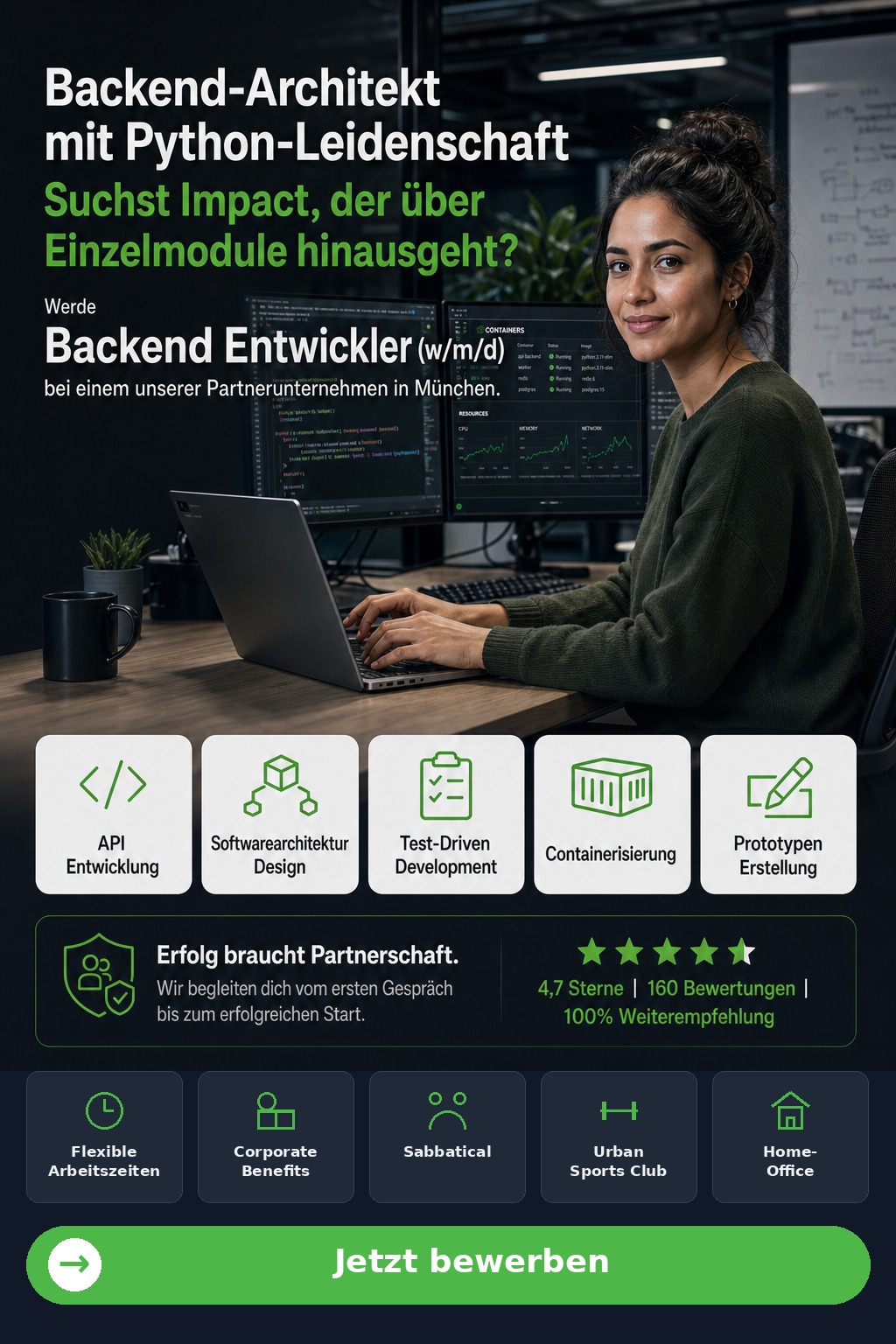 Backend Entwickler (w/m/d) (München) - Driven Solution GmbH