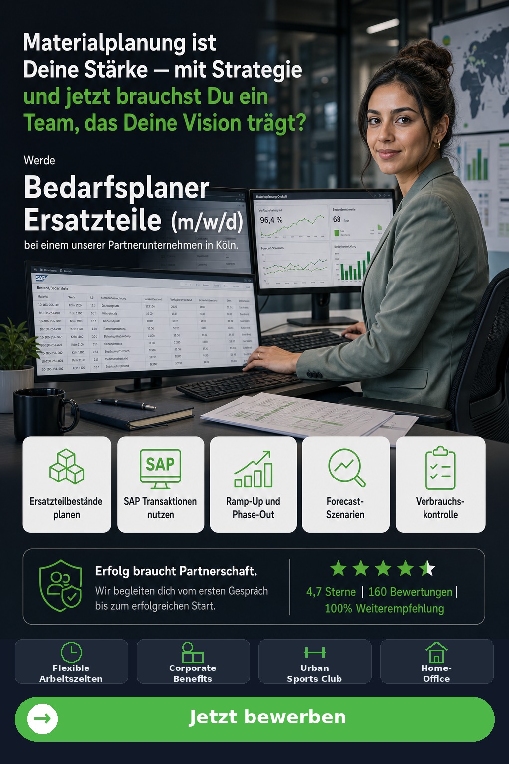 Bedarfsplaner Ersatzteile (m/w/d) (Köln) - Driven Solution GmbH