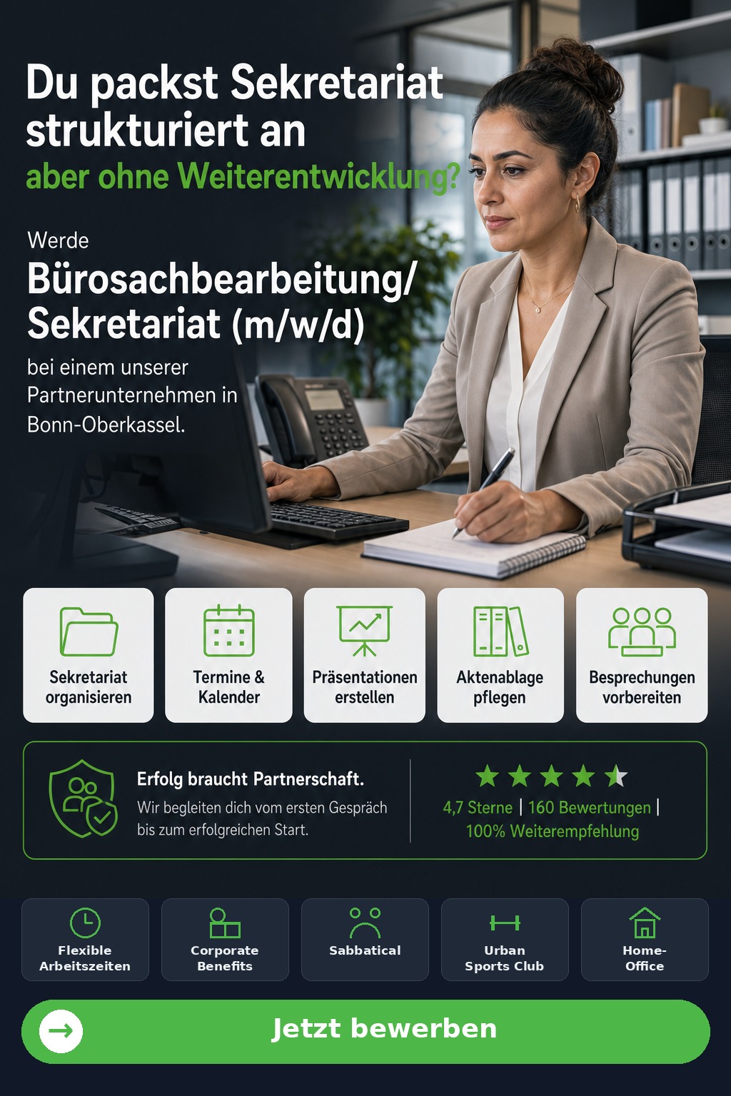 Bürosachbearbeitung/Sekretariat (m/w/d) (Bonn-Oberkassel) - Driven Solution GmbH