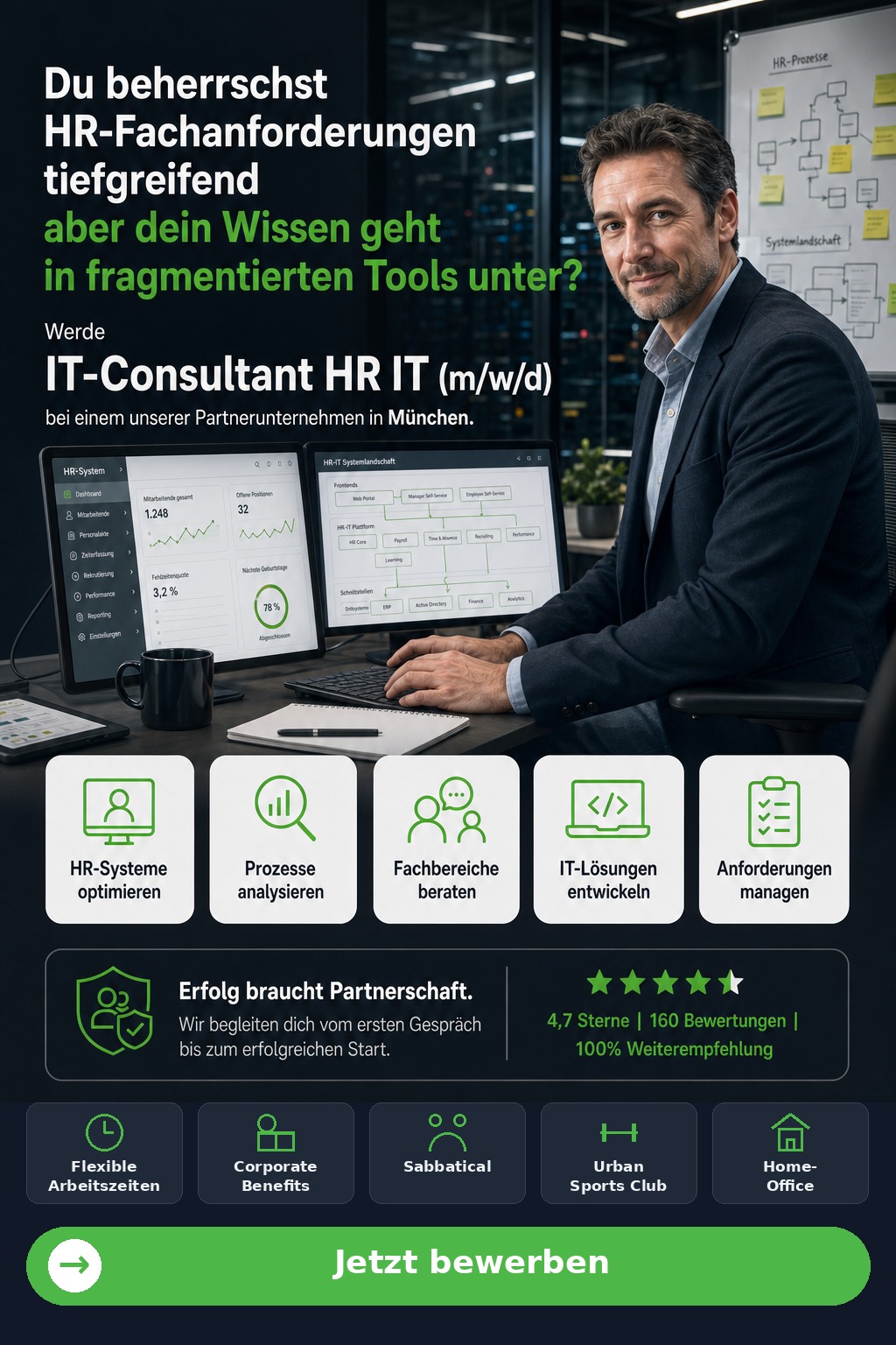 IT-Consultant HR IT (m/w/d) (München) - Driven Solution GmbH