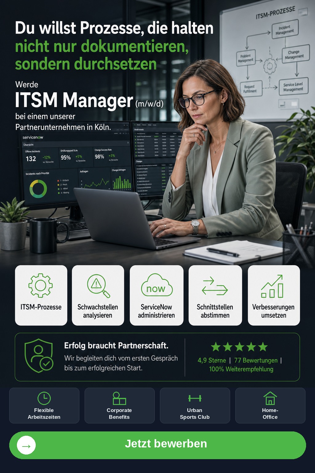 ITSM Manager (m/w/d) (Köln) - Driven Solution GmbH