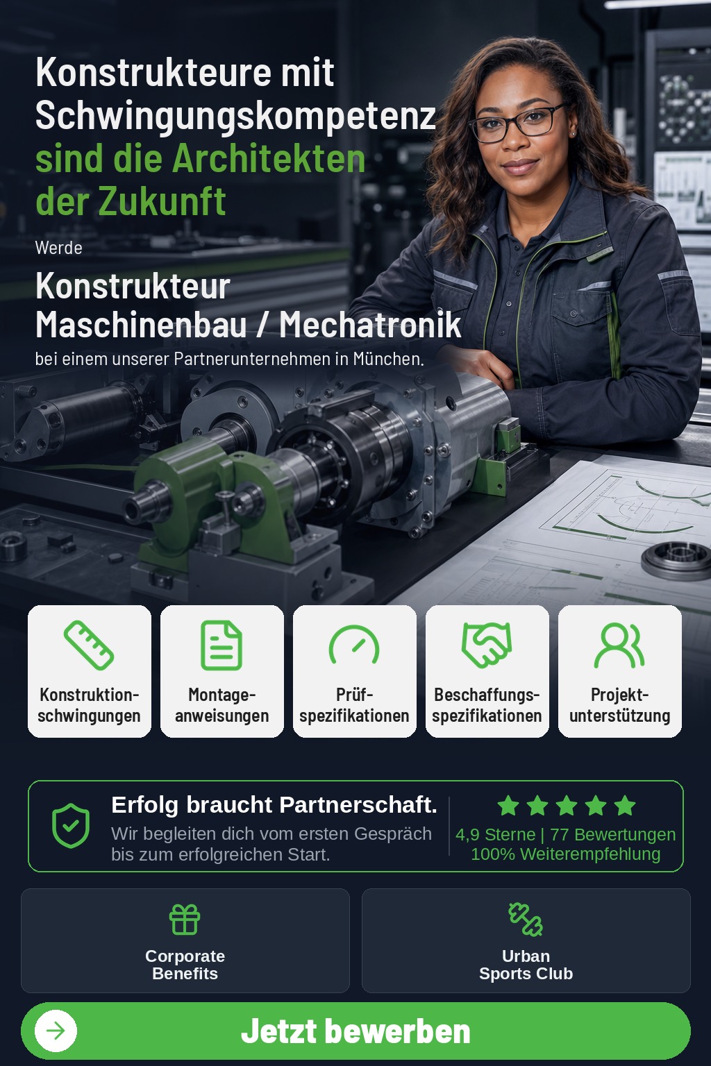 Konstrukteur Maschinenbau / Mechatronik (München) - Driven Solution GmbH