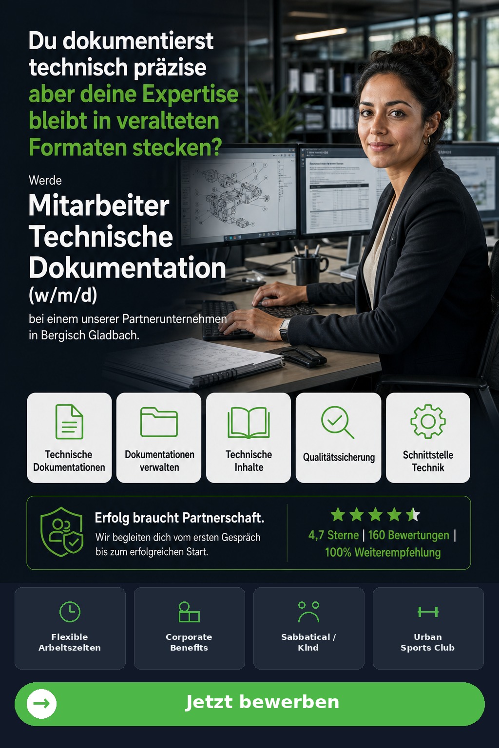 Mitarbeiter Technische Dokumentation (w/m/d) (Bergisch Gladbach) - Driven Solution GmbH