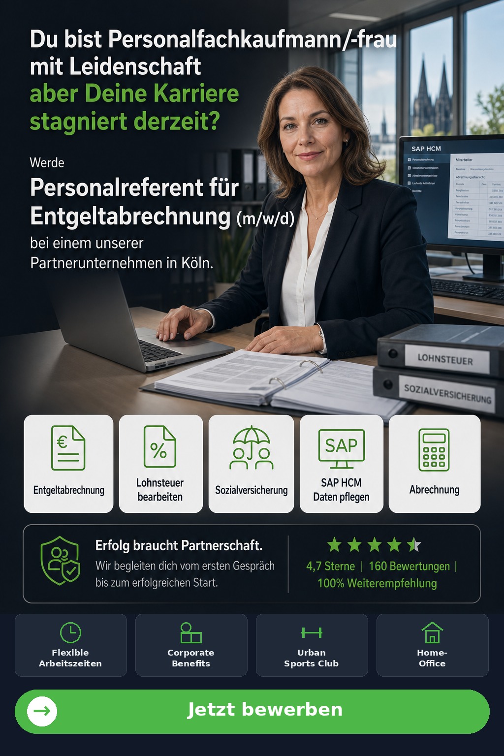 Personalreferent für Entgeltabrechnung (m/w/d) (Köln) - Driven Solution GmbH