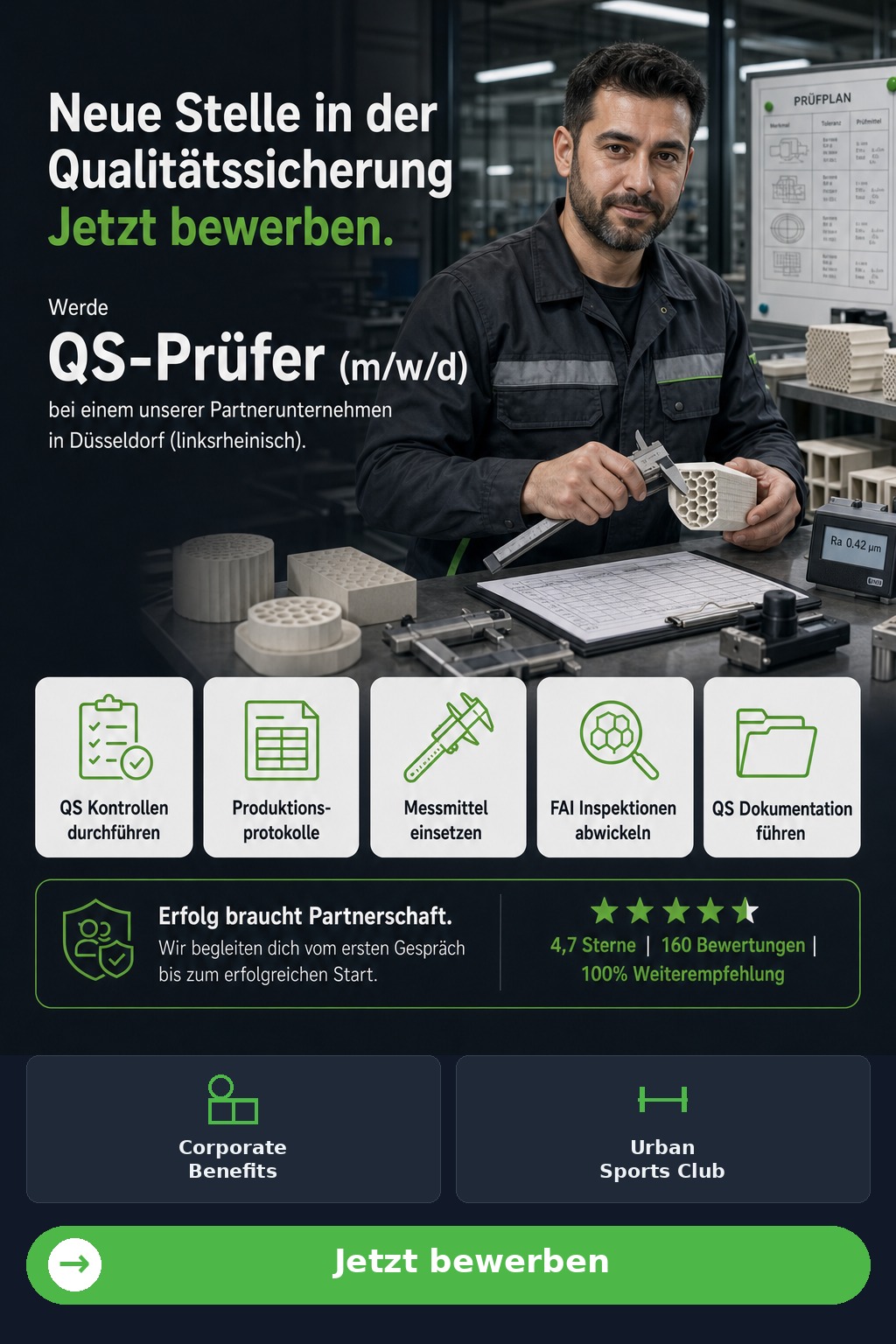 QS-Prüfer (m/w/d) (Düsseldorf (linksrheinisch)) - Driven Solution GmbH