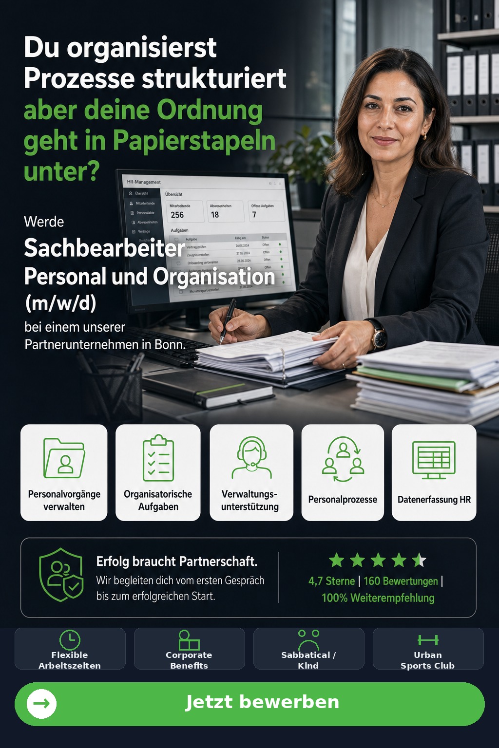 Sachbearbeiter Personal und Organisation (m/w/d) (Bonn) - Driven Solution GmbH