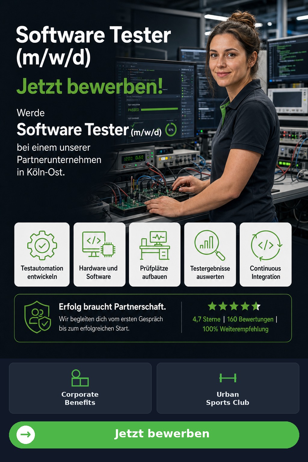 Software Tester (m/w/d) (Köln-Ost) - Driven Solution GmbH