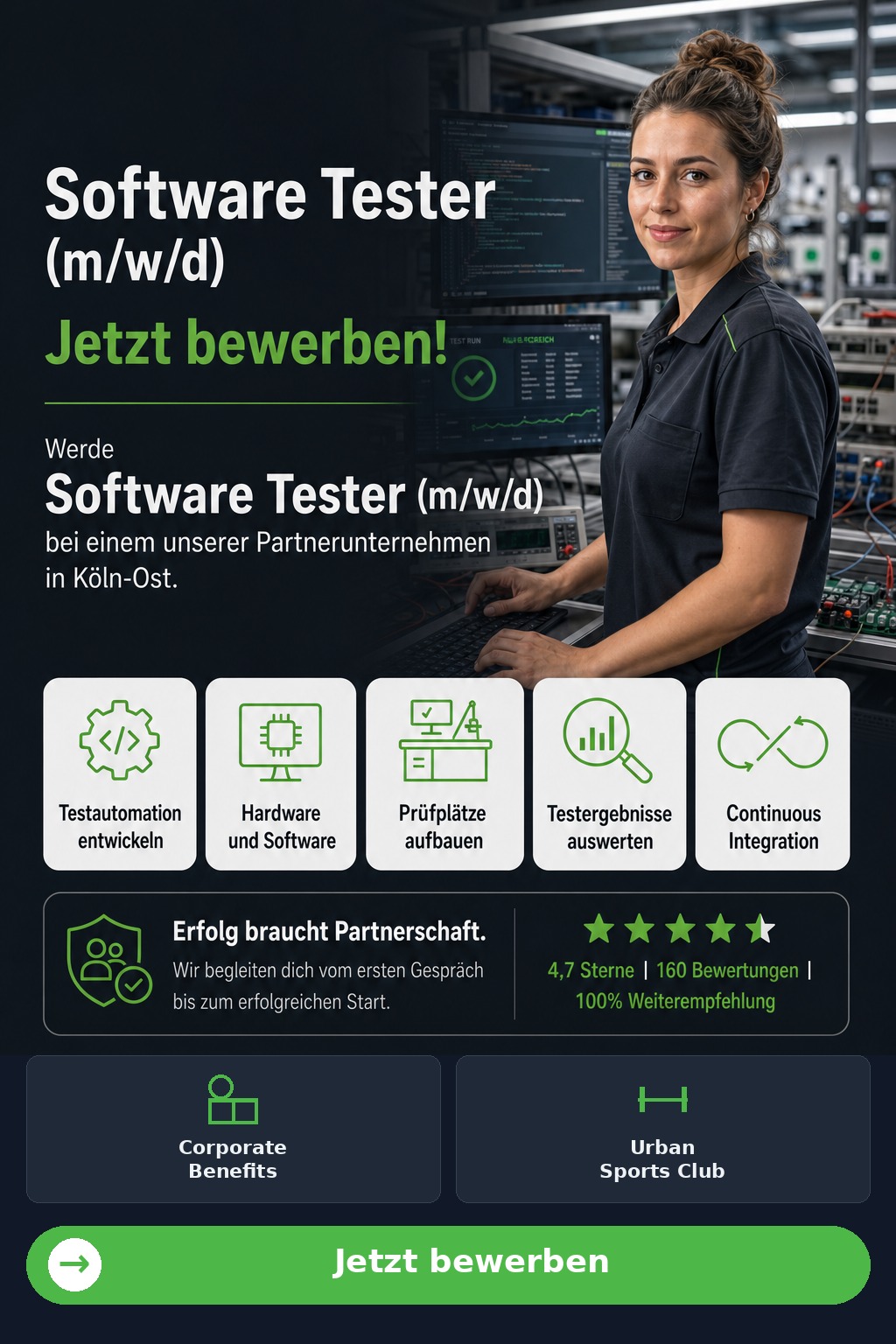 Software Tester (m/w/d) (Köln-Ost) - Driven Solution GmbH