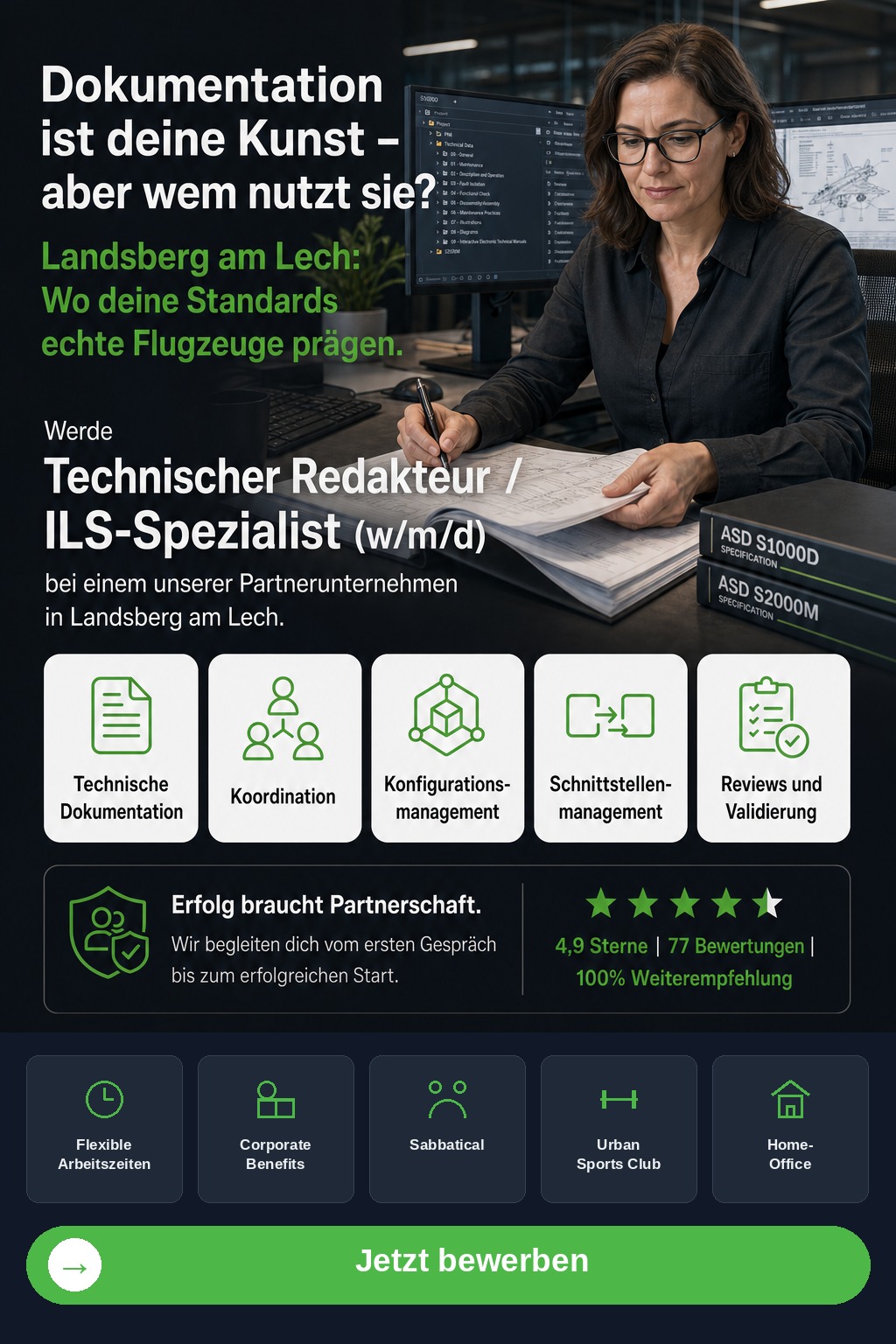 Technischer Redakteur / ILS-Spezialist (w/m/d) (deutschlandweit) - Driven Solution GmbH