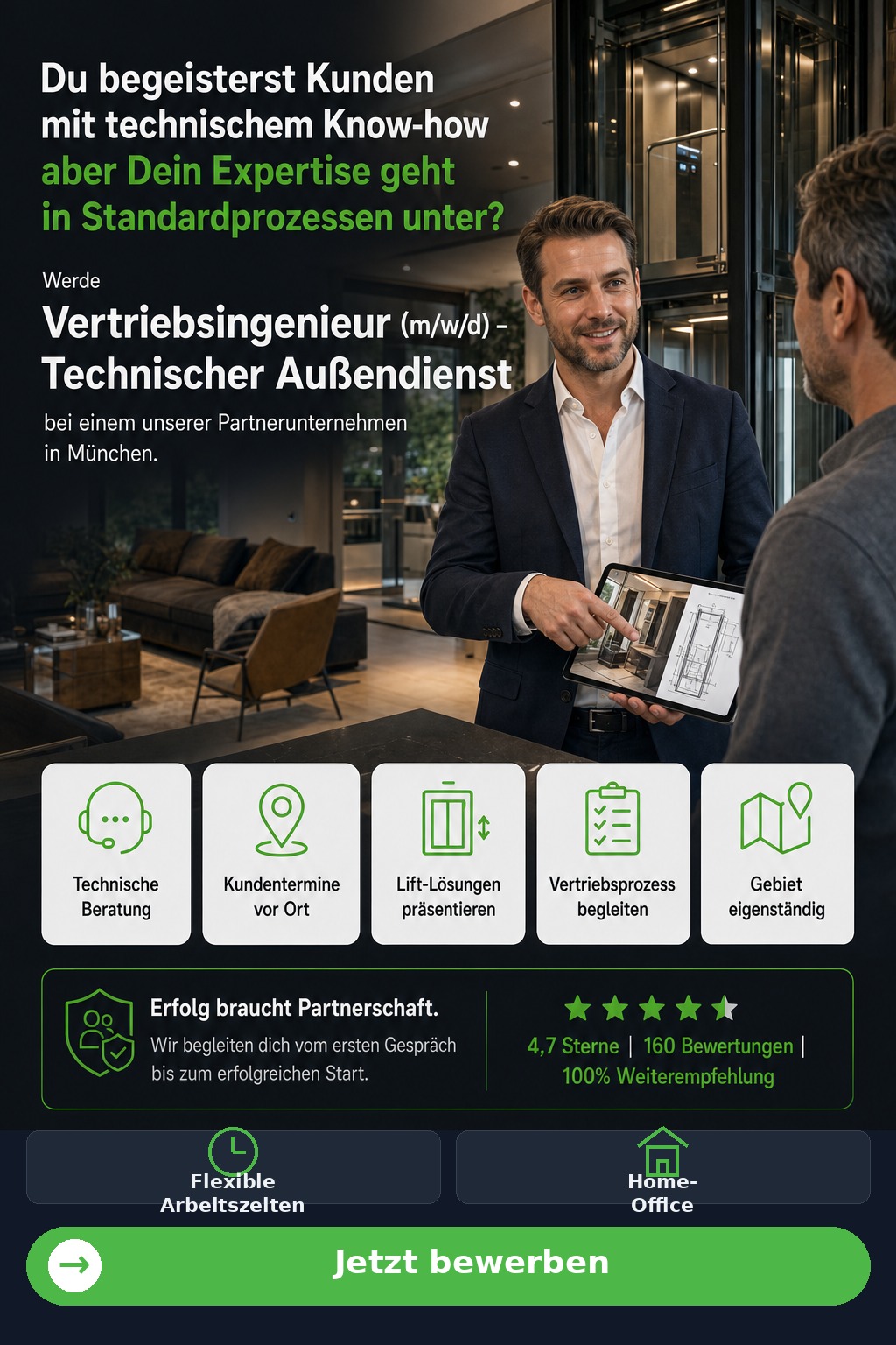 Vertriebsingenieur (m/w/d) – Technischer Außendienst (München) - Driven Solution GmbH