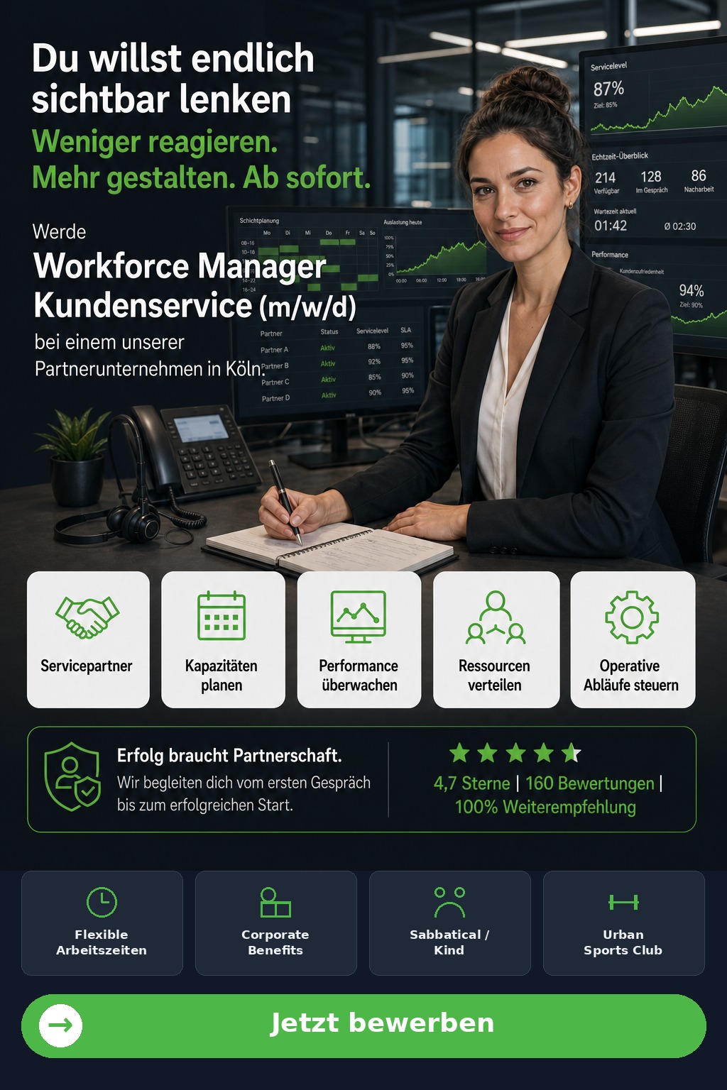 Workforce Manager Kundenservice (m/w/d) (Köln) - Driven Solution GmbH